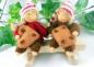 Preview: Lebkuchenwichtel sitzend mit Holzbank Preview: Lebkuchenwichtel sitzend mit Holzbank