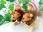 Preview: Lebkuchenwichtel sitzend mit Holzbank Preview: Lebkuchenwichtel sitzend mit Holzbank