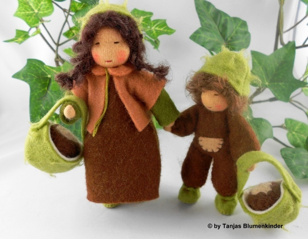Kastanienkinder Jahreszeitentisch Kastanienkinder Jahreszeitentisch