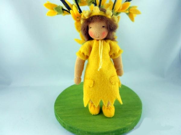 Blumenkind Jahreszeitentisch Frühling Forsythie Ostern Blumenkind Jahreszeitentisch Frühling Forsythie Ostern