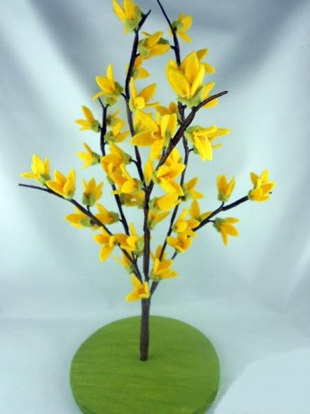Forsythienstrauch - Blumenkind Jahreszeitentisch Frühling Forsythienstrauch - Blumenkind Jahreszeitentisch Frühling