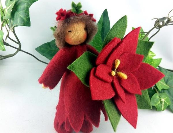 Weihnachtsstern rot - Blumenkind Jahreszeitentisch Weihnachtsstern rot - Blumenkind Jahreszeitentisch