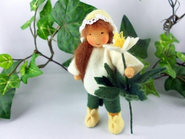 Blumenkind Jahreszeitentisch Frühling Buschwindröschen weiß Blumenkind Jahreszeitentisch Frühling Buschwindröschen weiß