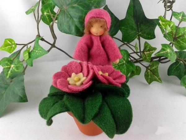 Primel rosa - Blumenkind Jahreszeitentisch Primel rosa - Blumenkind Jahreszeitentisch